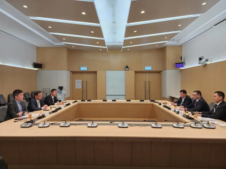 Встреча делегаций Казахстана и Гонконга