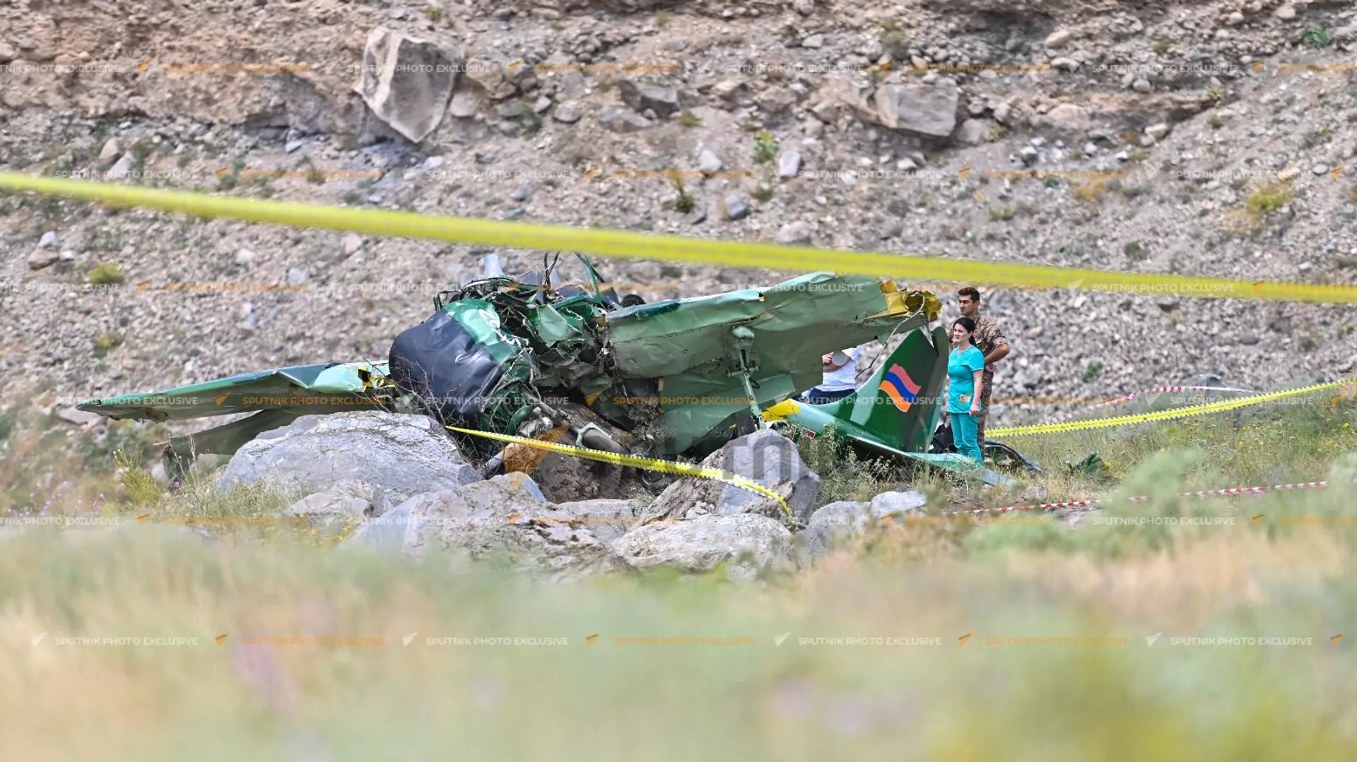 В Армении разбился самолет: есть погибшие